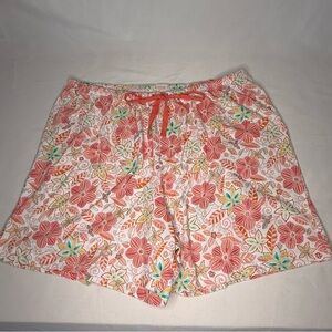 Croft & Barrow Intimates Floral Print Lounge Sleep Shorts – Women’s XL EUC
